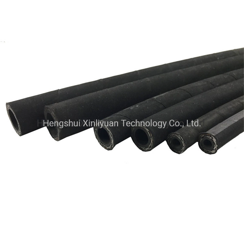 1/2 Inch R1at High Pressure Steel Wire Braided Hydraulic Rubber Hose