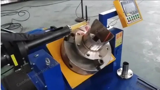 Metal Hose Expansion Joint Compensator SS304 316 Flange Pipe End Assembly Welding Machine Hose Fitting Welder