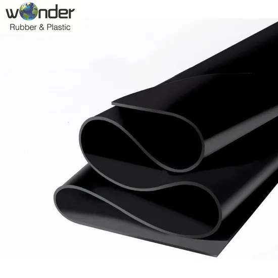 SBR Nr NBR Nitrile Neoprene Cr Butyl Hypolon Silicone Viton FKM Gum Latex EPDM Waterproof Fabric Industrial Belt Rubber Sheet