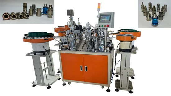 Pneumatic Hose Fitting Push in Fitting Automatic Assembly Machine
