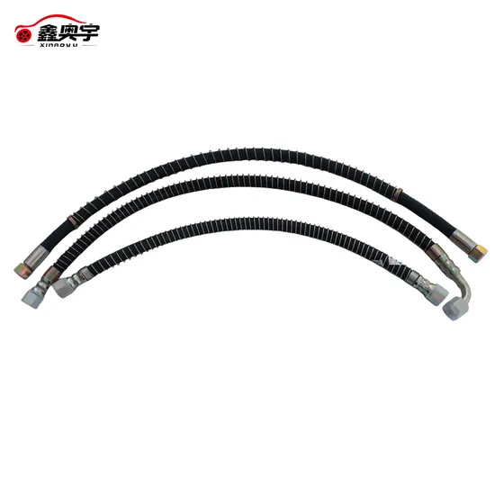 Flexible High Pressure Rubber Brake Hose Assembly for Shacman Delong Truck 