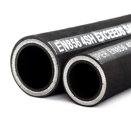 High Quality Wire Braid Hydraulic Rubber Hose 