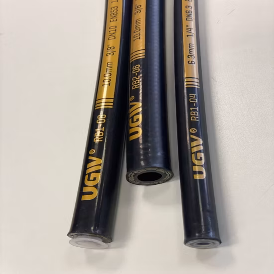 China Factory DIN En 857 2sc Hydraulic Rubber Hose Parker Assembly