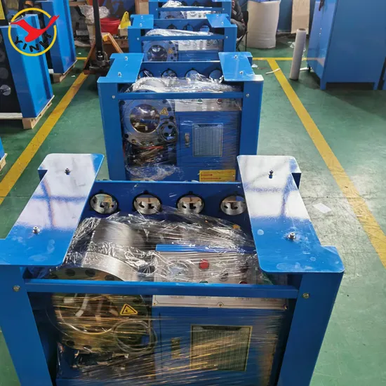 Hydraulic Hose Cutting Stripping Crimping Machine Hose Assembly Machines 