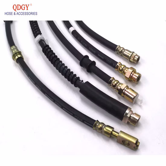 Hydraulic Hose Assembly with Fitting, Rubber Hose Hydraulic Parts