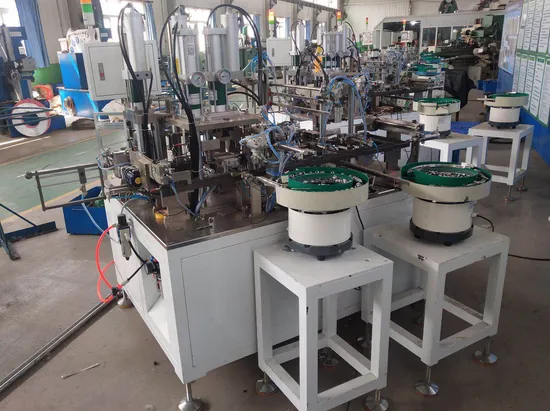 Automatic High Frequency Hose Clamp Assembly Machine 