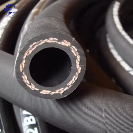 Flexible Fiber Braided SAE 100 R3/R6 Hydraulic Rubber Hose